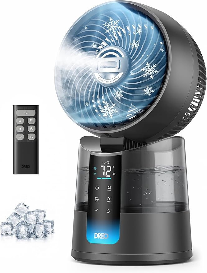 Dreo TurboCool 516 Misting Fan (150° Oscillation)