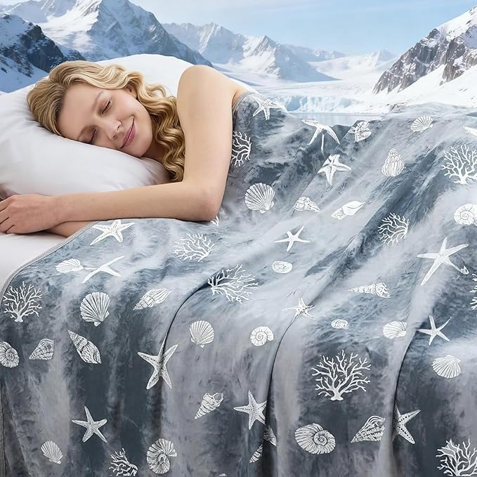 Cooling Blanket – Double‑Sided (50×70 inches)